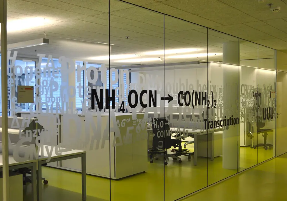 Glas-Sichtschutzfolien