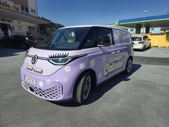 Nachherbild Vollfolierung VW ID Cargo Innsbruck